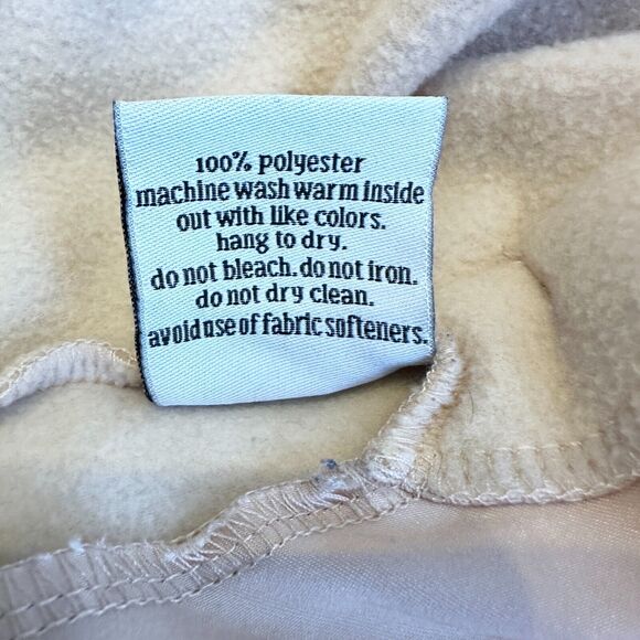 Tuckernuck Dudley Stephens Turtleneck Women S Beige Vello Fleece Tunic Preppy - Picture 5 of 8